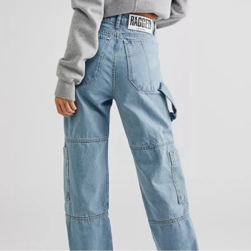 The Ragged Priest Combat High Rise Jeans Blue Size 32 - Picture 4 of 4